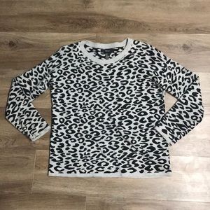 Forever 21 animal print sweater